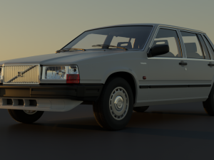 volvo 740 3D Модель