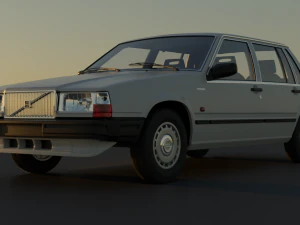 Volvo 740 Modelo 3D