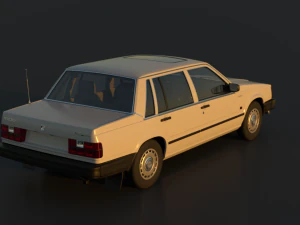 Volvo 740 Modelo 3D