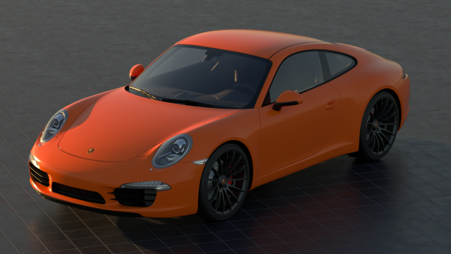 porsche 911 carrera Modelo 3D .c4d .max .obj .3ds .fbx .stl .blend 
