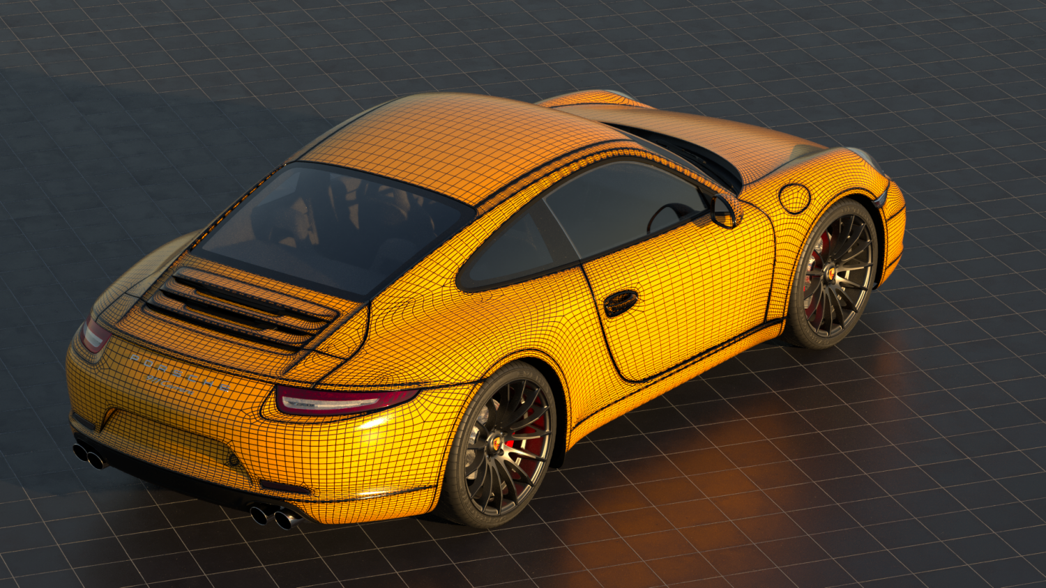 Porsche 911 3d Model Free