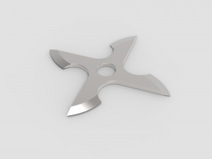 Ninja Star Fidget Spinner | 3D Print Model