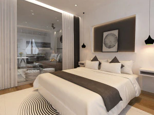 apartment interior 3dsmax vray render 3D Model