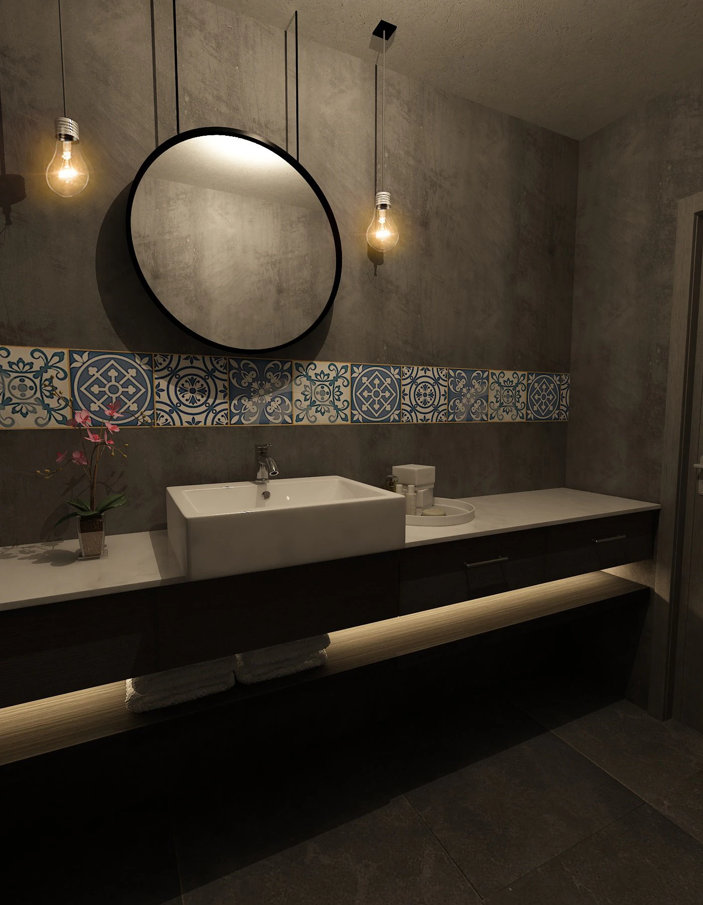 restroom 3D Model .c4d .max .obj .3ds .fbx .stl .blend 