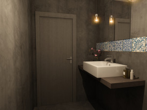 restroom Modello 3D
