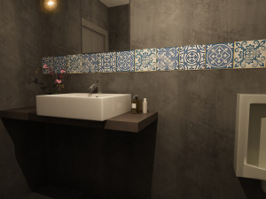 restroom Modello 3D