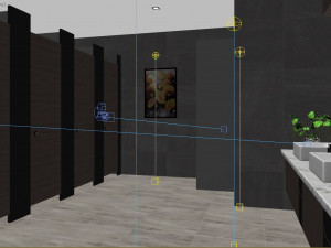 hotel public restroom 3dsmax and vray render 3D Model