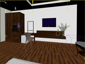 hotel room 3D Model