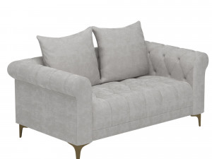 fabric sofa 3D 模型