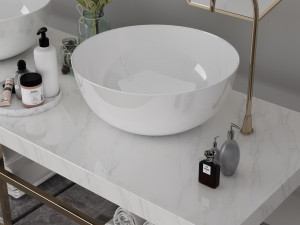 double vanity set Modelo 3D
