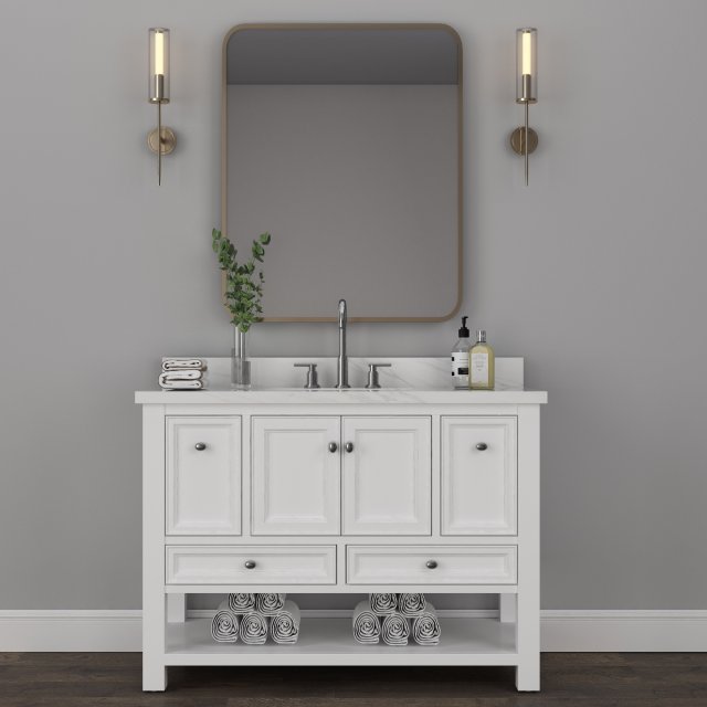 vanity set 3D-Modell .c4d .max .obj .3ds .fbx .stl .blend 