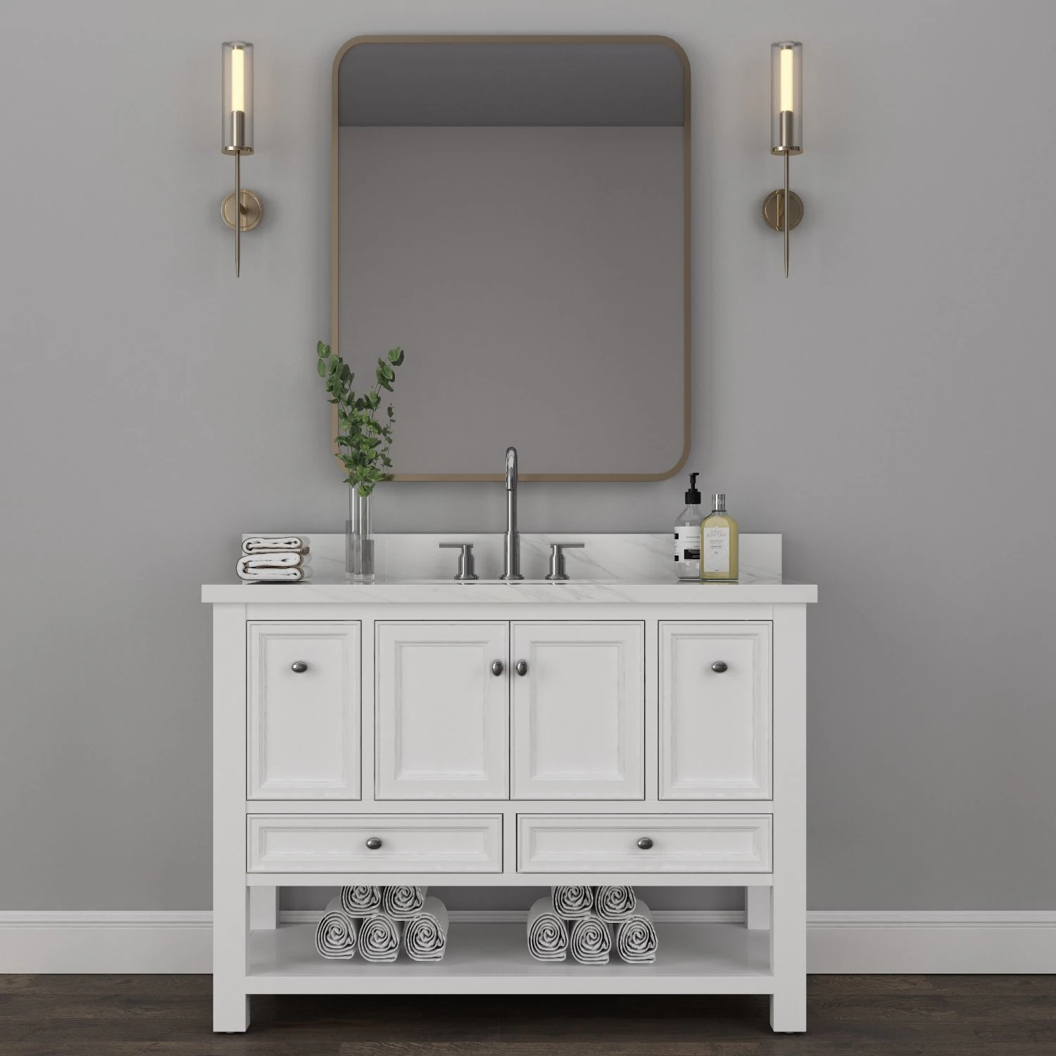 vanity set 3D Model .c4d .max .obj .3ds .fbx .stl .blend 