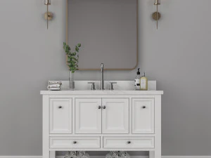 Waschtischset 3D Modell