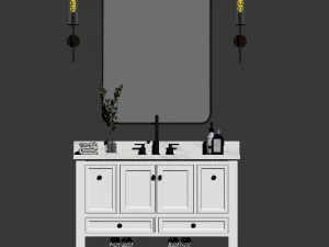 vanity set 3D Model