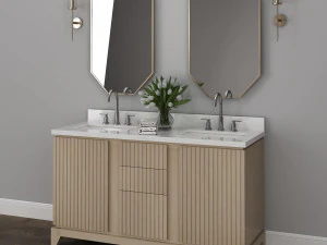 double vanity set 3D Model