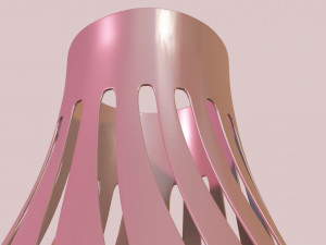 fency decorated flower vase 3d printable model Modèle 3D