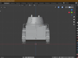 tank - leichttraktor 3D Model