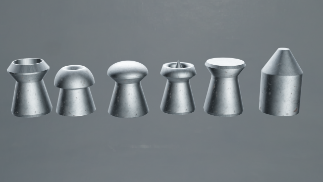 pellet 3D Модель .c4d .max .obj .3ds .fbx .stl .blend 