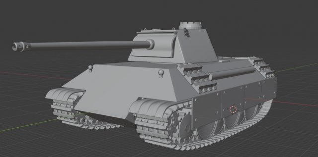 panther d Modelo 3D .c4d .max .obj .3ds .fbx .stl .blend 