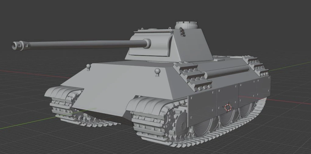 panther d 3D Model .c4d .max .obj .3ds .fbx .stl .blend 