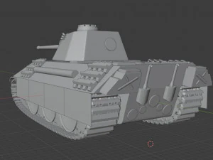 panther d 3D Model