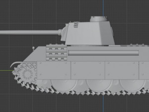 panther d Modelo 3D