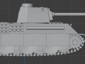 panther d Modelo 3D
