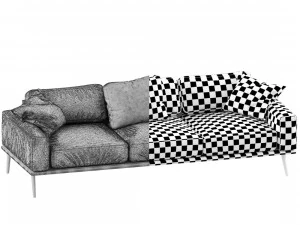 沙发迷人 3D 模型