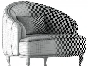 amori armchaire 3D Model
