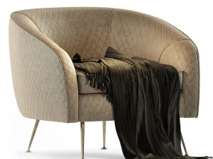 article canyon armchair 3D Model