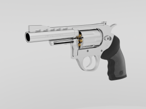 Revolver 44 magnum 3D Model