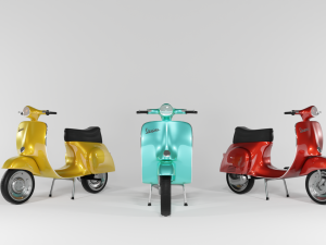 Vespa revival 50 special 3D Модель