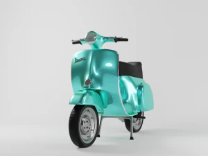 Vespa revival 50 special 3D Model