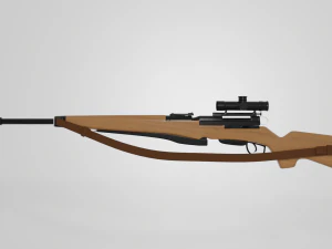 Sniper 3D Model