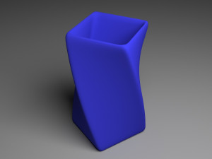 blue vase 3D Model