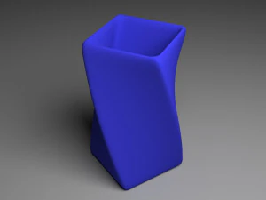 blue vase 3D Model