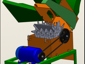 feed cutter Modello 3D