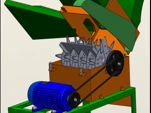 feed cutter 3D Model