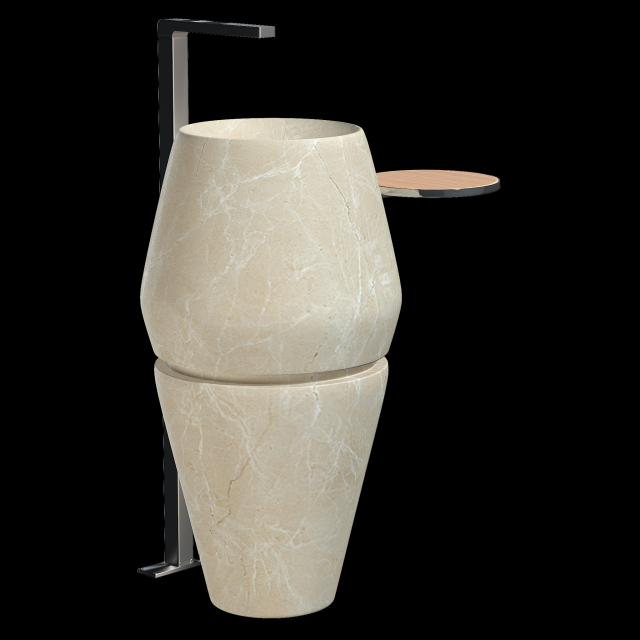 freestanding washbasin by lantic colonial 3D Model .c4d .max .obj .3ds .fbx .stl .blend 