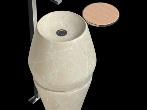 freestanding washbasin by lantic colonial 3D Model