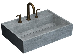 ibasins hydra by inalco 60x43 Modèle 3D