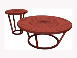 serker coffee table Modelo 3D