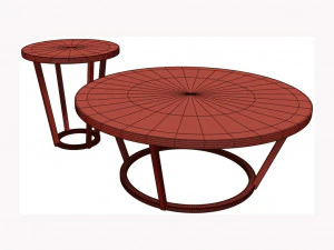 serker coffee table 3D Model