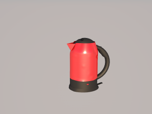 electric kettle 3D मॉडल