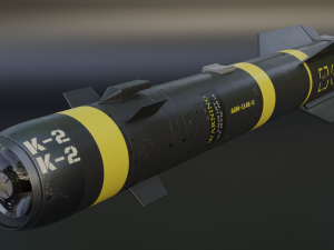 agm-114 hellfire 3D 模型