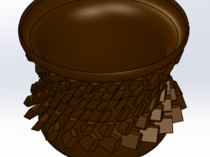 flower pot 3D 프린트 모델