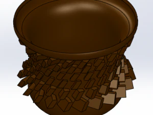 flower pot 3D Print Model
