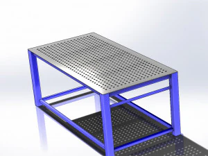 зварювання столу 3D Модель