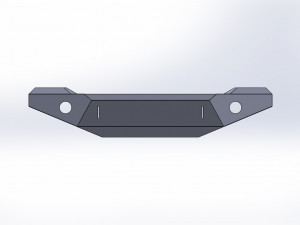 front bumper Modelo 3D