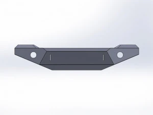 front bumper 3D Model